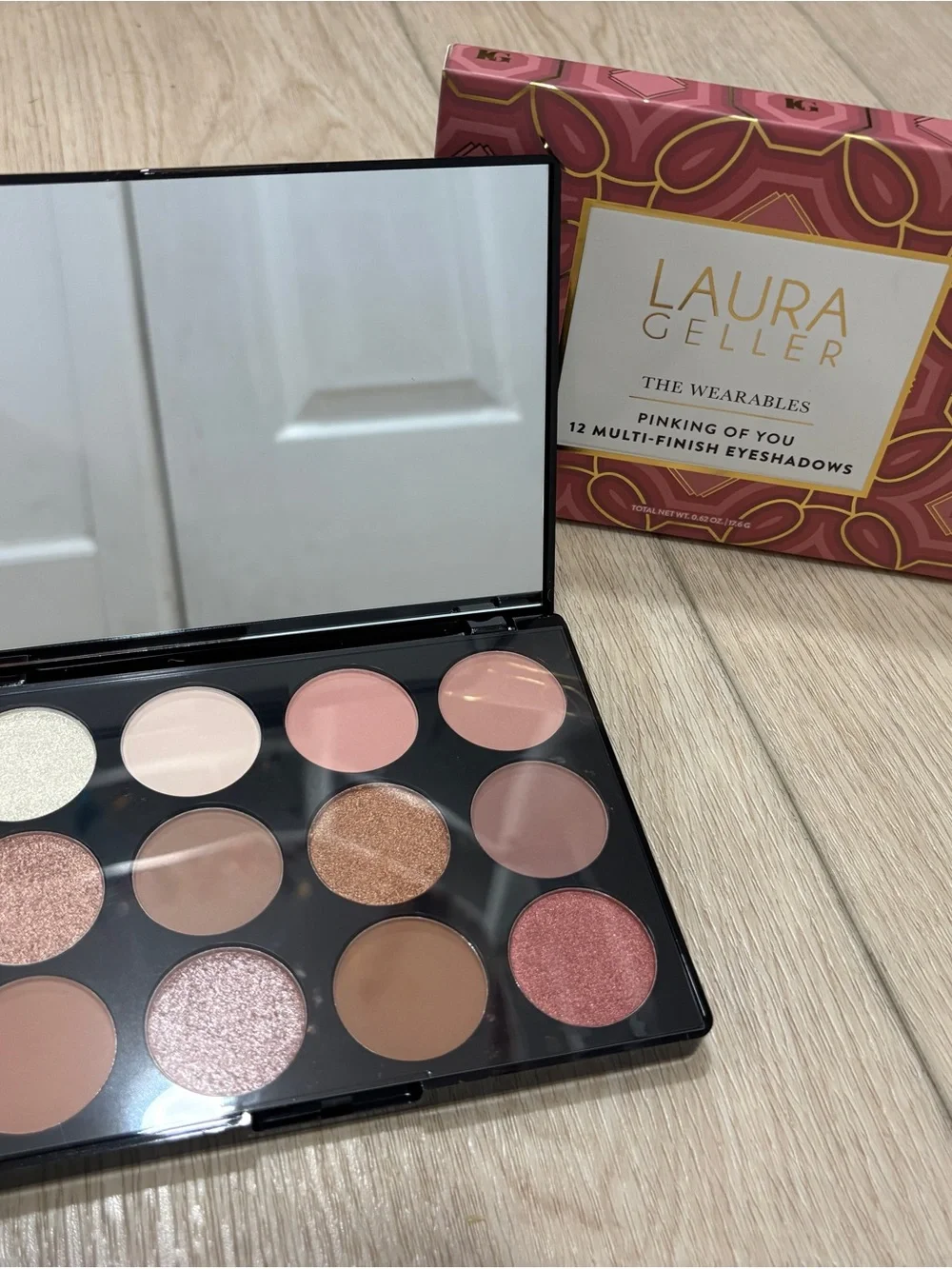Laura Geller Pink & Gold Multi-Finish Eyeshadow Palette